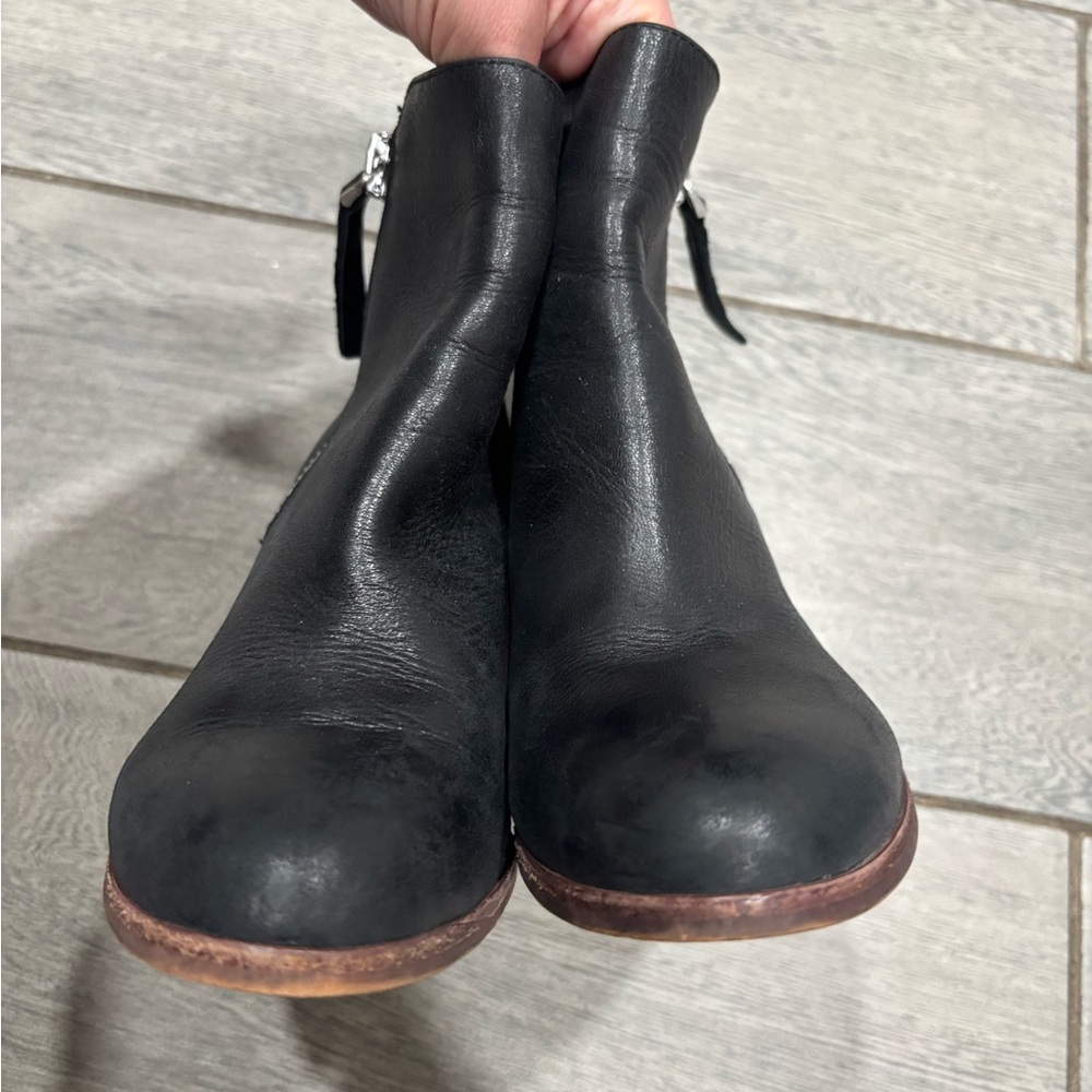 Gianni Binni Chellie Black Ankle Boots Size 7.5 - Picture 6 of 7